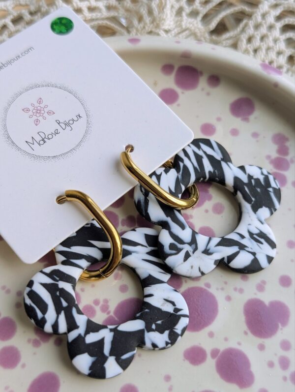 Boucles d'oreilles Check Bloom