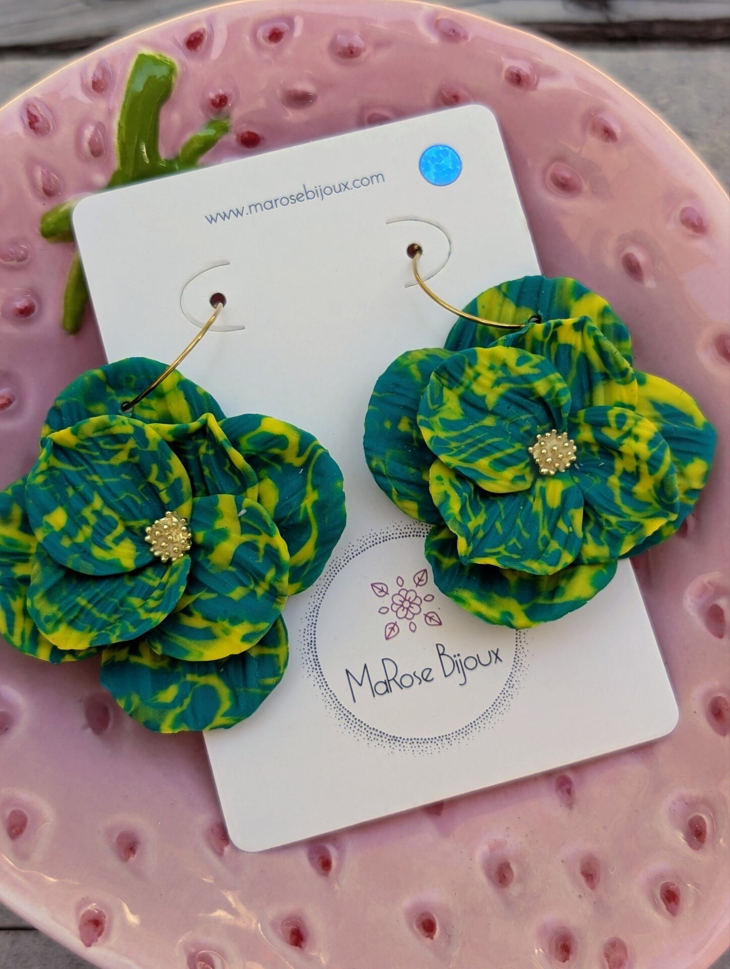 Boucles d'oreilles Les Pétillantes