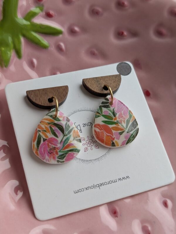 Boucles d'oreilles Jardin Secret