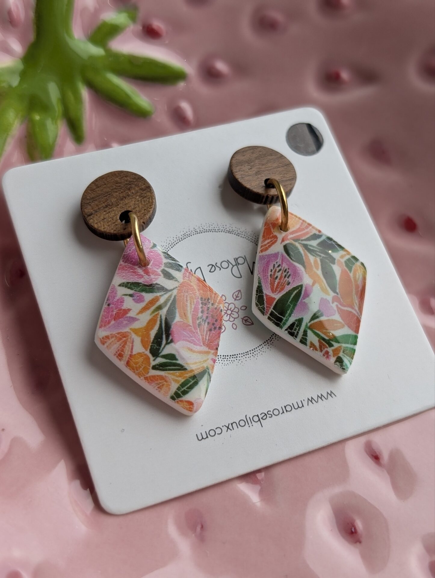 Boucles d'oreilles Jardin Secret