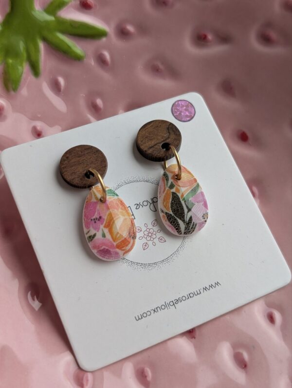 Boucles d'oreilles Jardin Secret