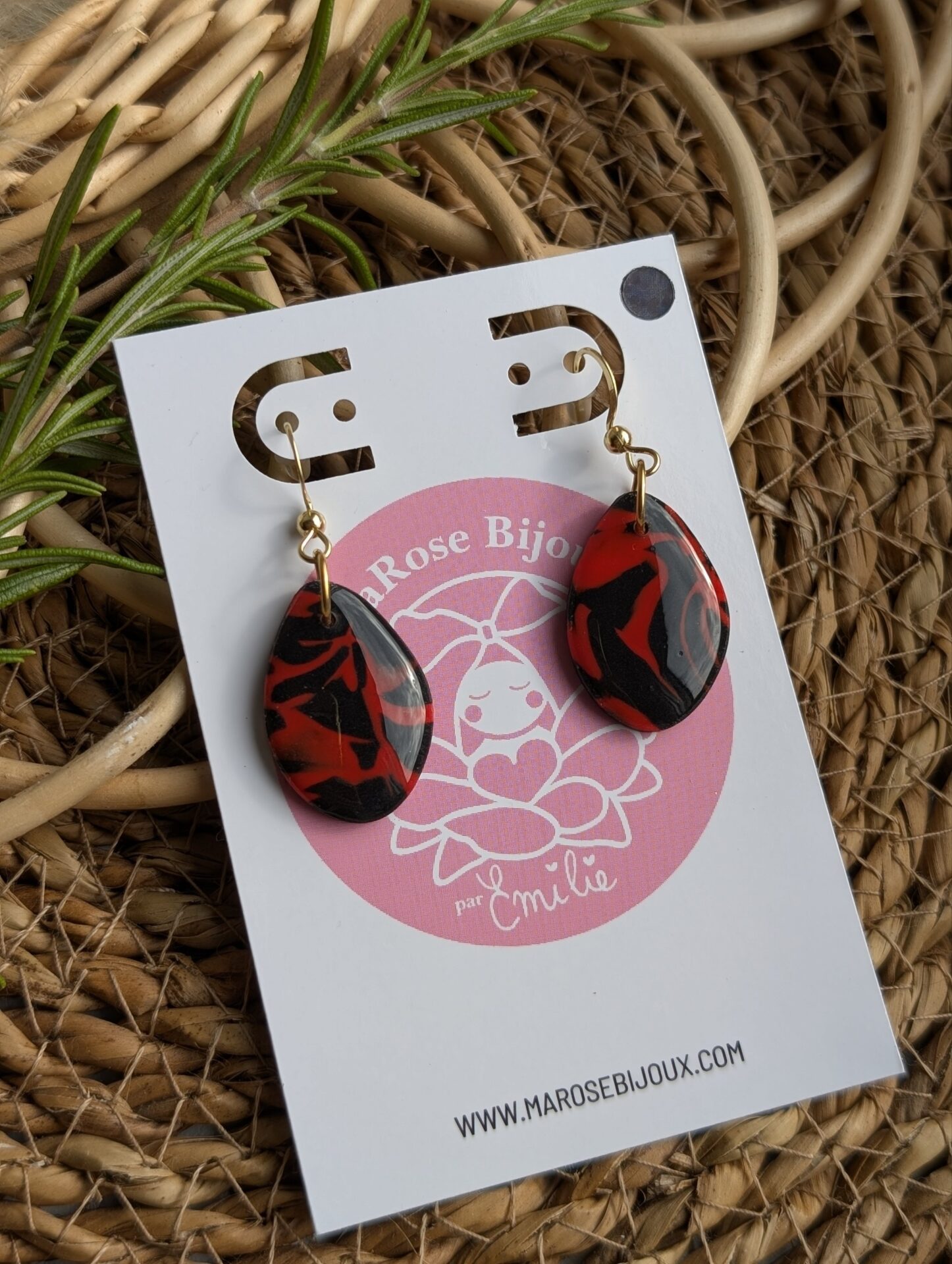 Boucles d'oreilles Passion
