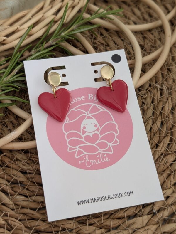 Boucles d'oreilles Passion