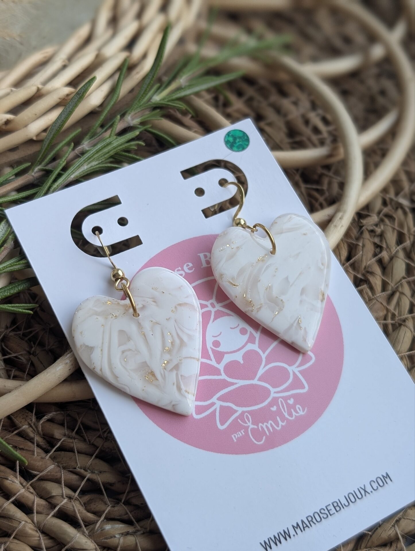 Boucles d'oreilles Pure