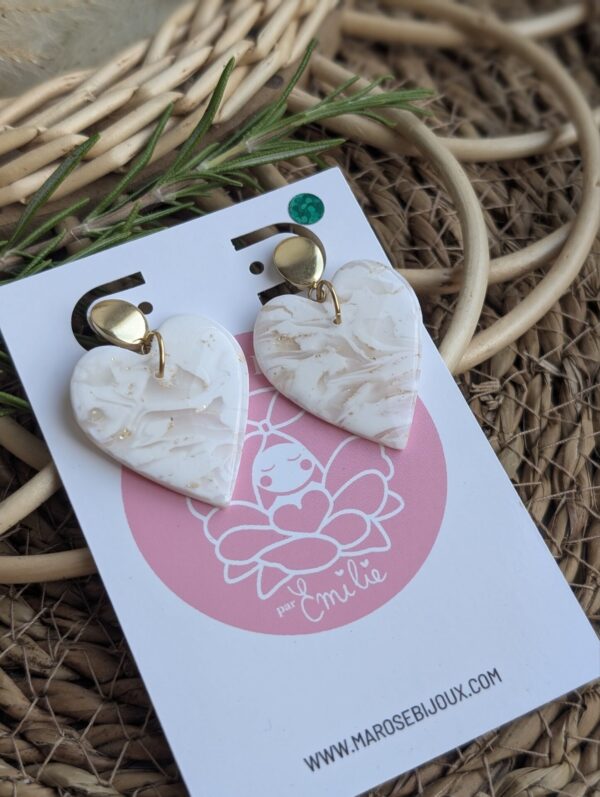 Boucles d'oreilles Pure
