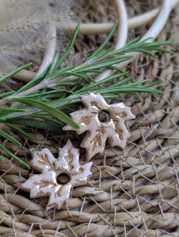 Pampilles Feuilles beiges